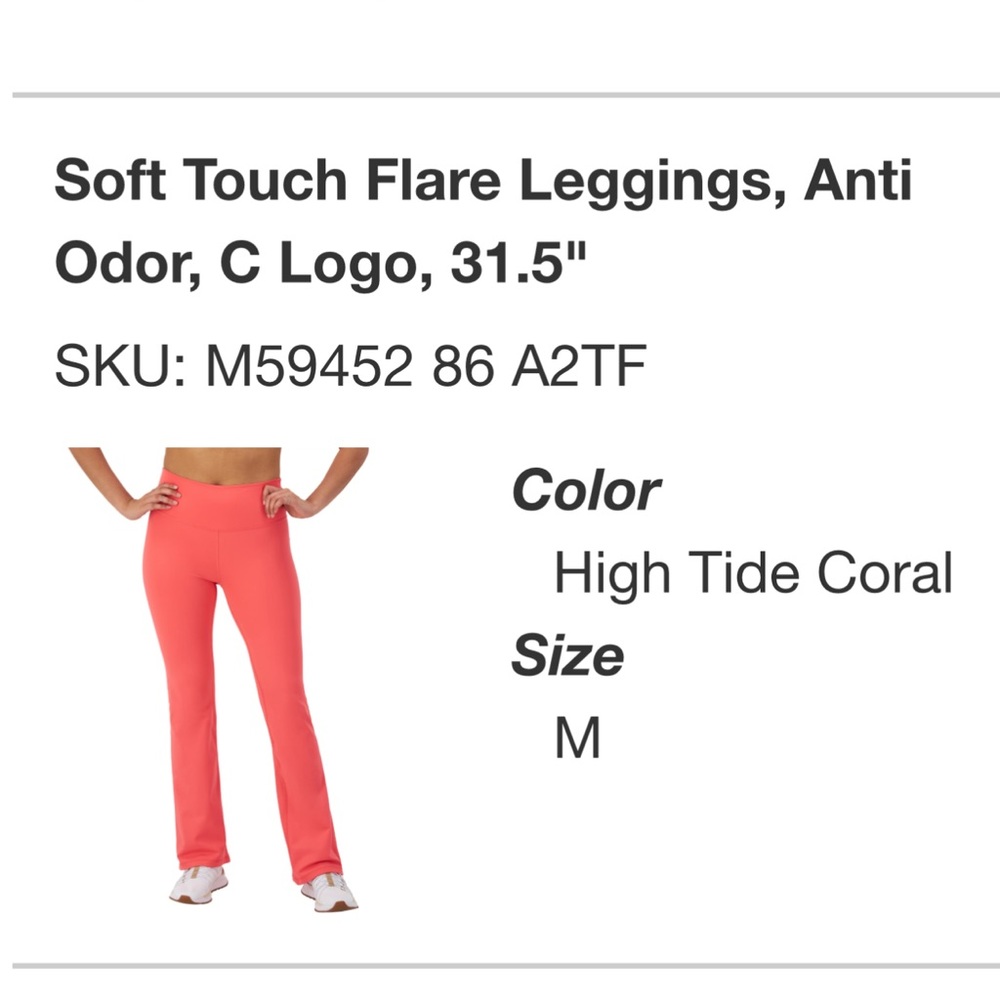 Women’s Champion soft touch flare leggings